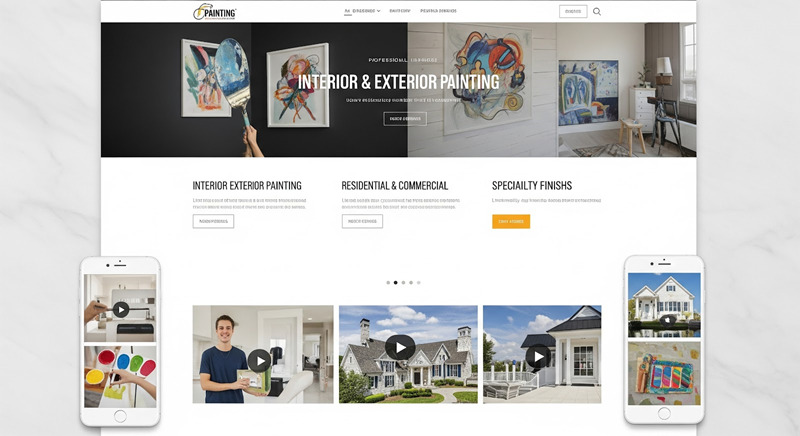 Painting Business Web Design in 2025