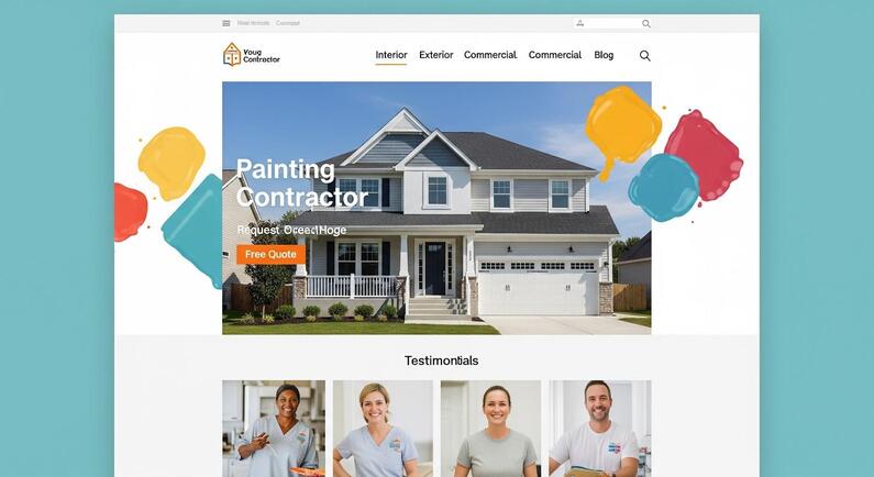 Why Your Painting Contractor Website Has Low Visibility and How to Fix It